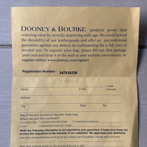 Dooney & Bourke Black Leather Backpack main image 4
